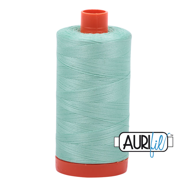 Aurifil 50 wt, 1422 yards, Medium Mint - 2835