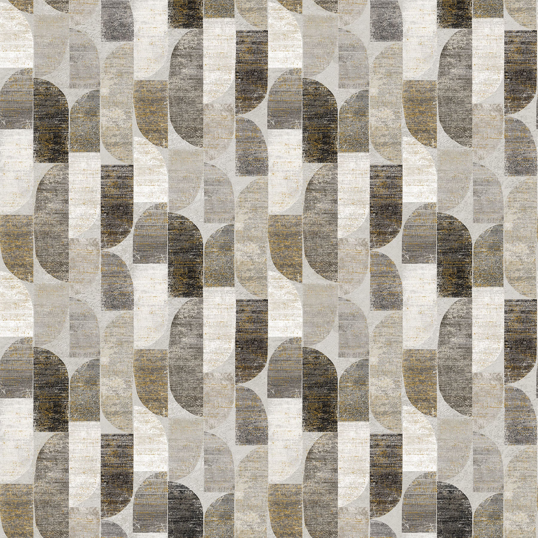 Gatsby by Deborah Edwards for Figo Fabrics, Ovals, Light Taupe