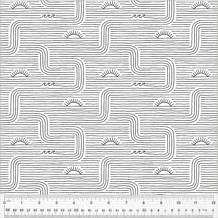 Summer Lovin' - Stripes Black