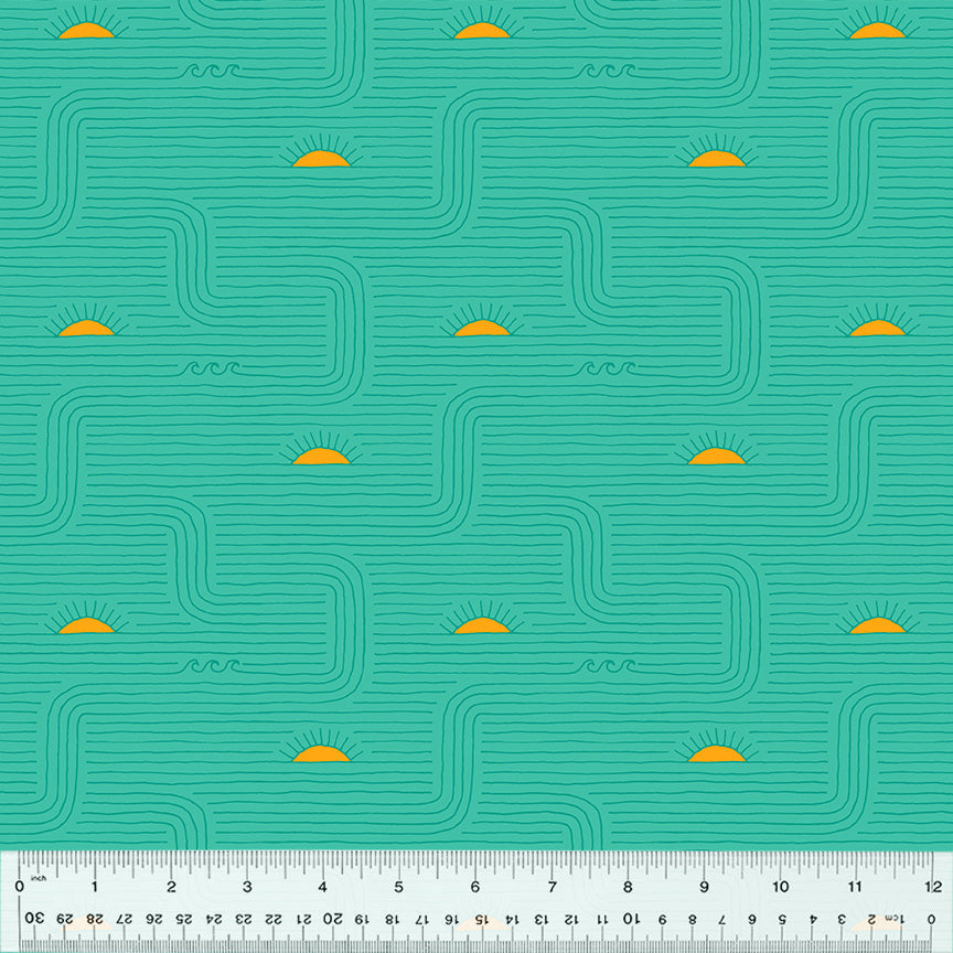 Summer Lovin' - Stripes Turquoise