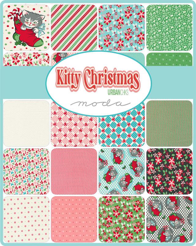 Kitty Christmas Charm Packs