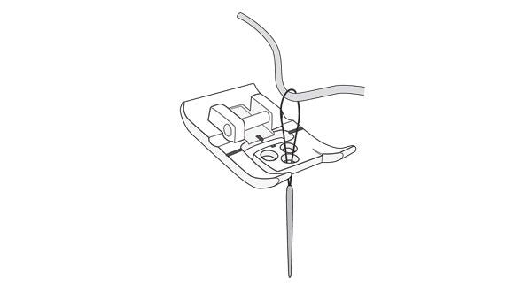 Husqvarna Viking Three Hole Yarn Foot