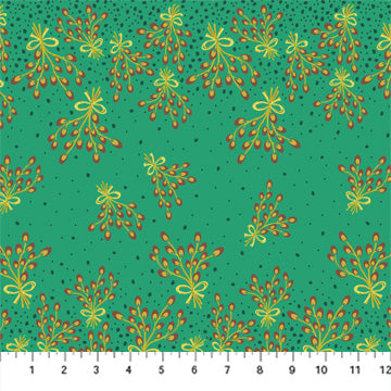 Figo Swatch Book, Corsage, Glade