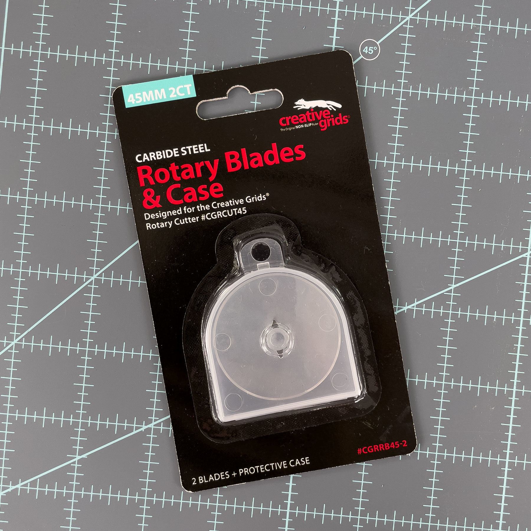 Creative Grids Rotary Blade - 45mm; 2 ct