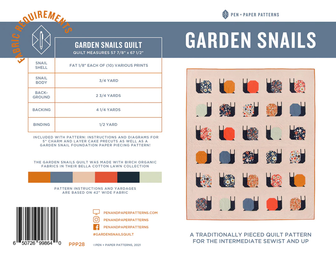 Garden Snails Pattern
