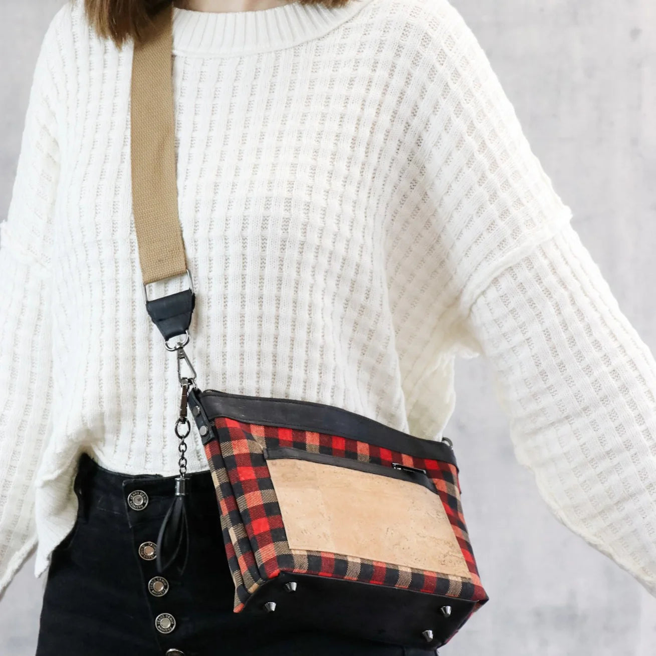 Sallie Tomato Wide Webbing Strap Hardware Kit 1.5" - Gunmetal