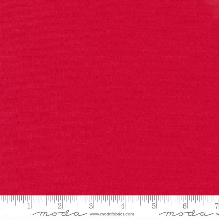 Bella Solids by Moda, Betty's Red