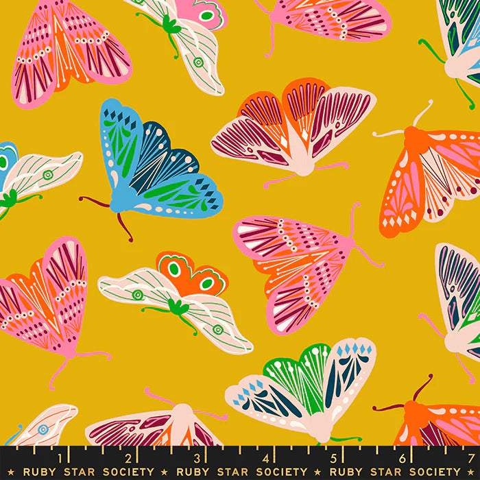 Flowerland by Melody Miller, Goldenrod Fluttering