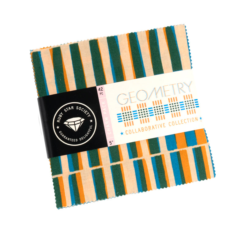 Ruby Star Society Charm Pack, Geometry
