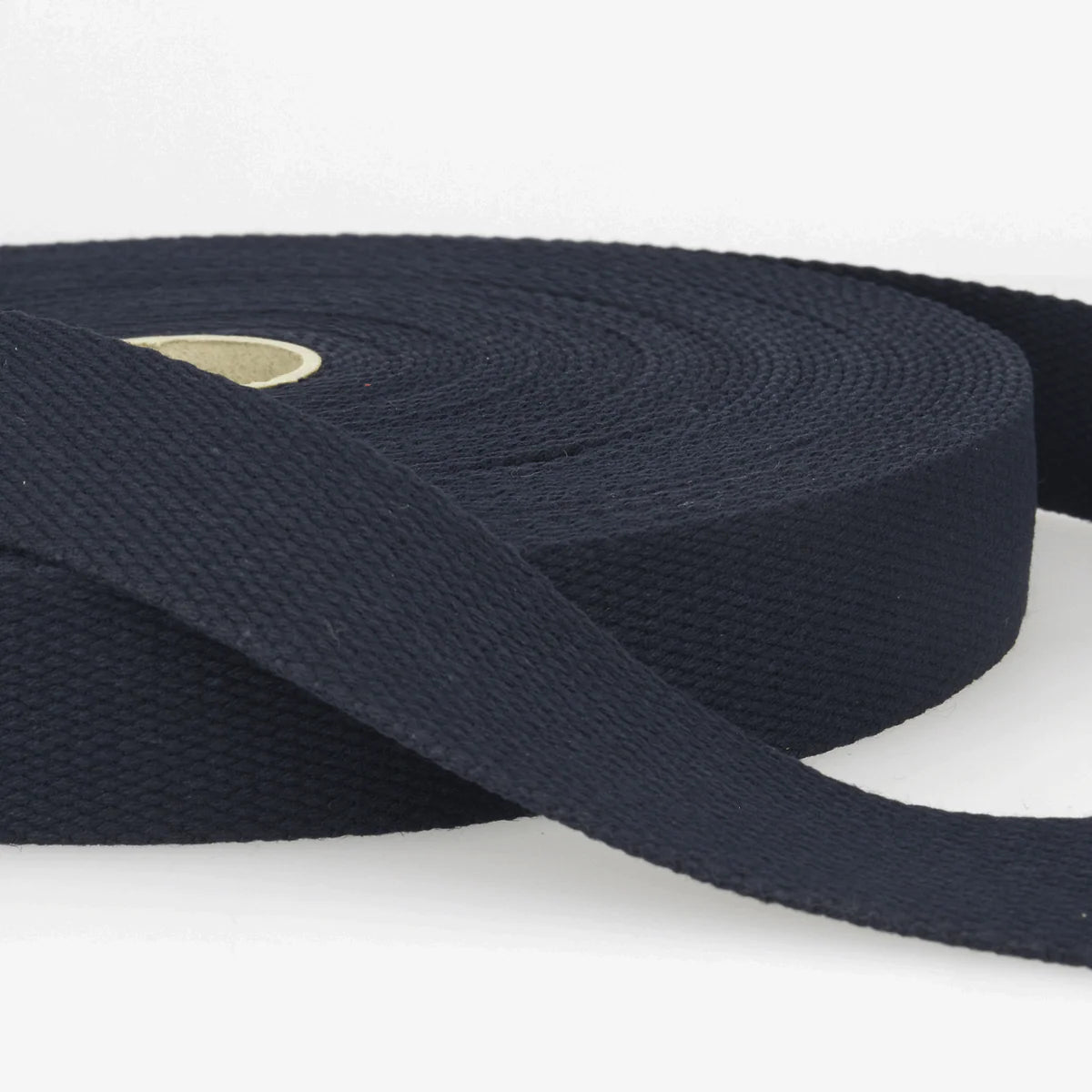 Cotton Webbing 25mm Navy *priced per metre ($1.00 per 1/4 metre)