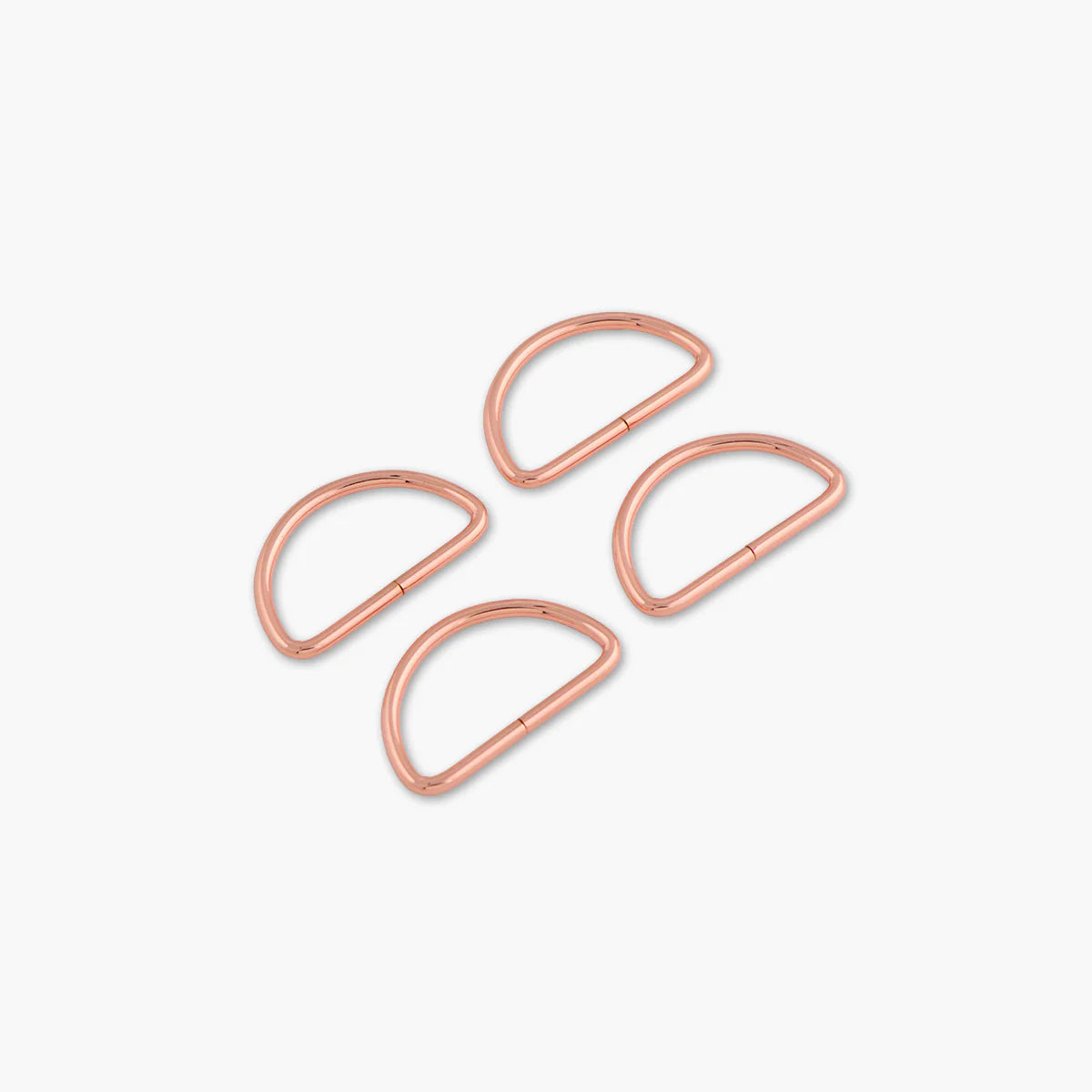 Sallie Tomato Swivel Hooks, 1.5" - Rose Gold, 2 pc.