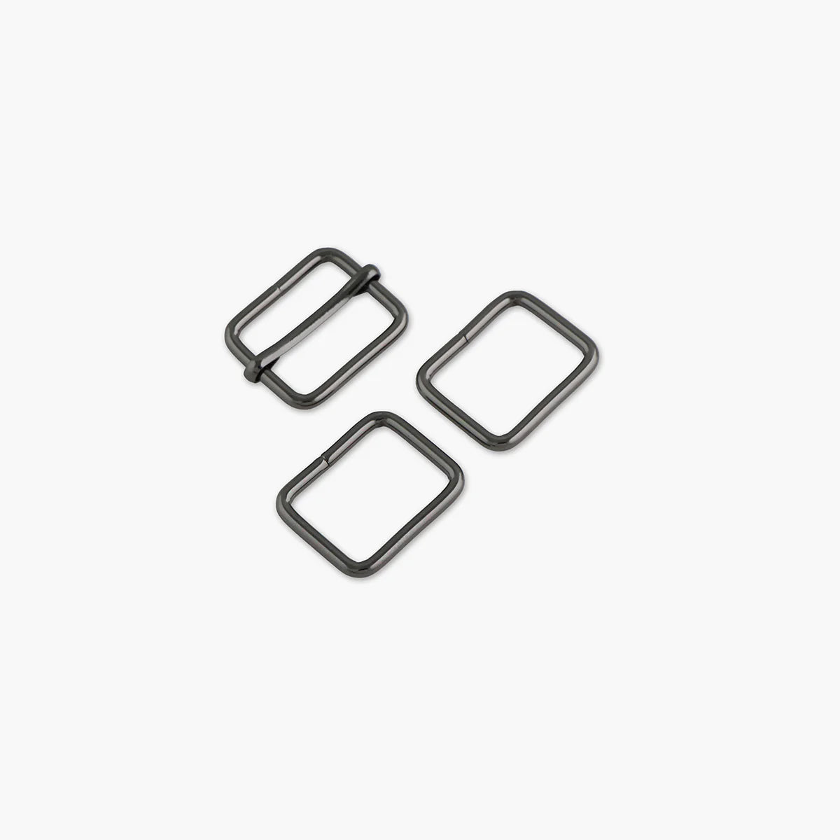 Sallie Tomato Level 1 Basic Hardware Kit, 1" - Gunmetal, 3 pc.