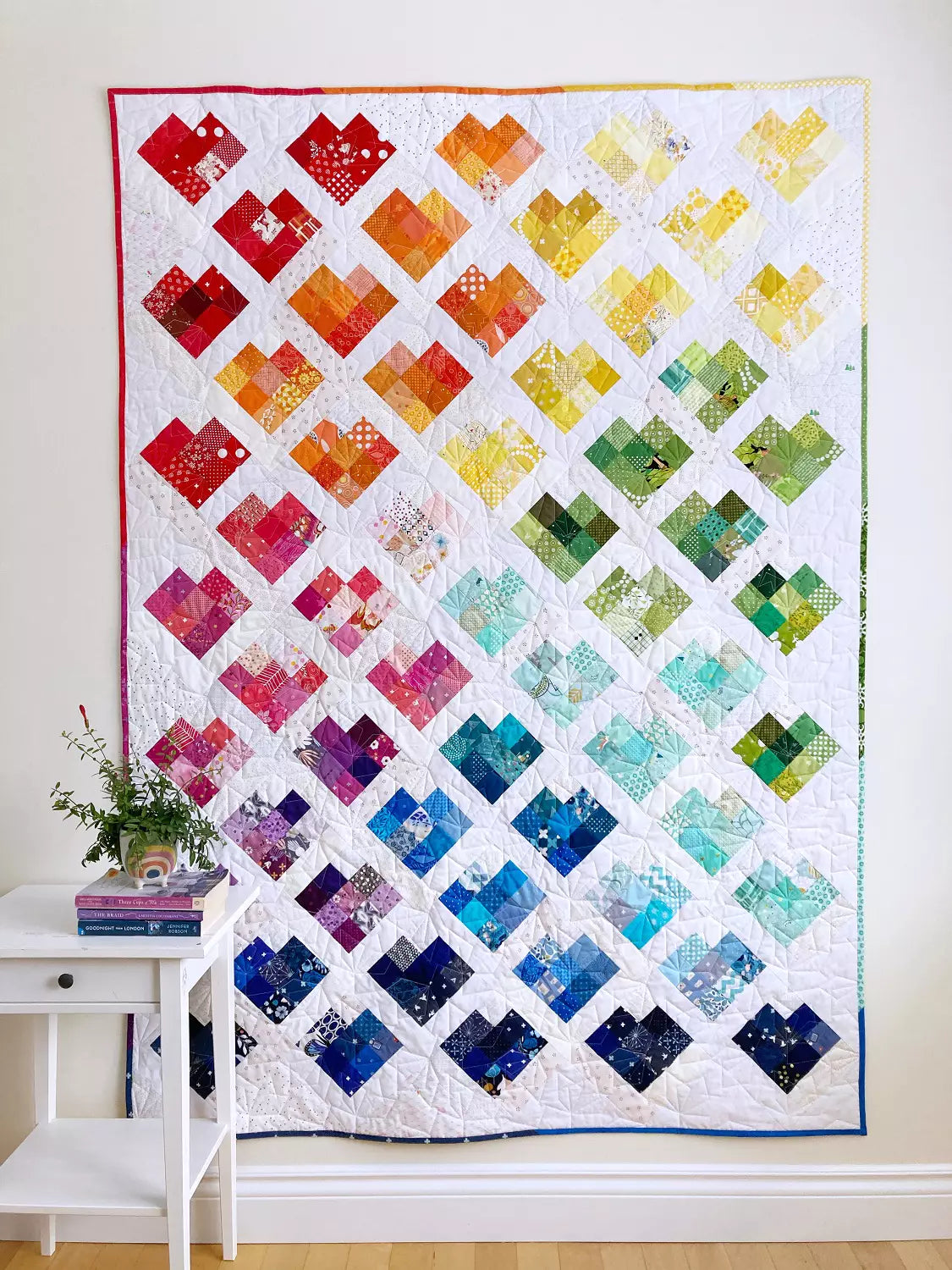 Penny Spool Quilts Patterns, Scrappy Love
