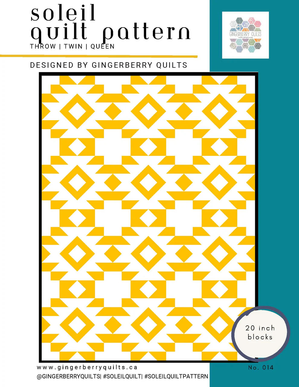 Soleil Quilt Pattern