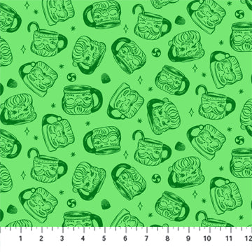 Merry Kitschmas, Green Santa Mugs