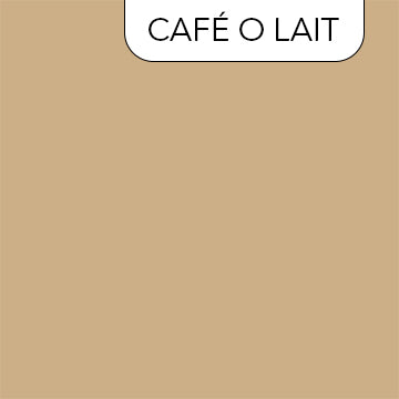 Northcott Colorworks Premium Solid, Cafe O Lait
