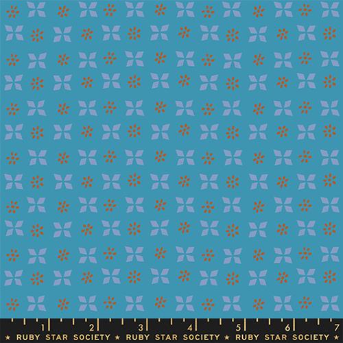 Sugar Maple by Alexia Marcelle Abegg, Block Print, Vintage Blue (RS4092 17)