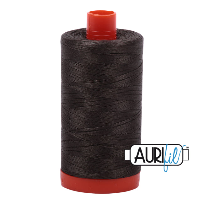 Aurifil 50 wt, 1422 yards, Asphalt-5013