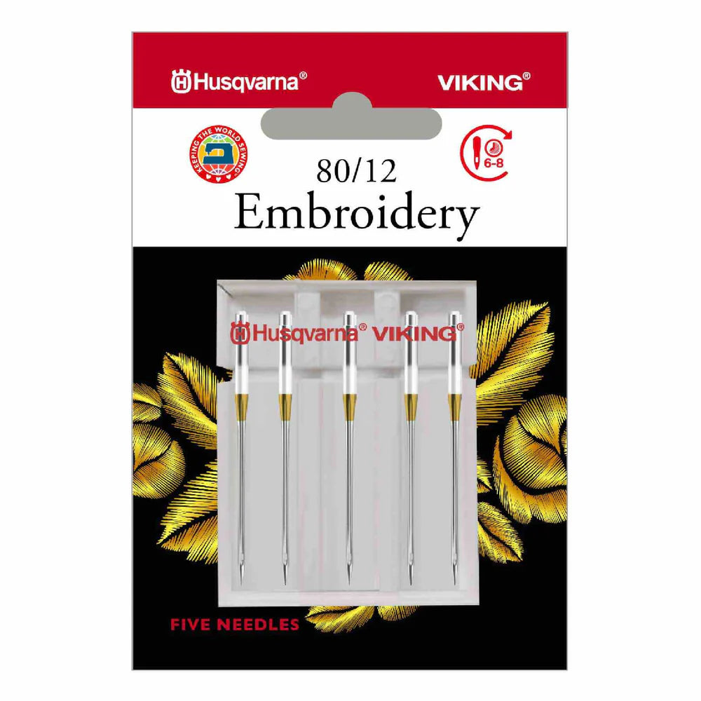 HV Embroidery 80/12 Needles - (5 pack)