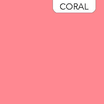Northcott Colorworks Premium Solid, Coral