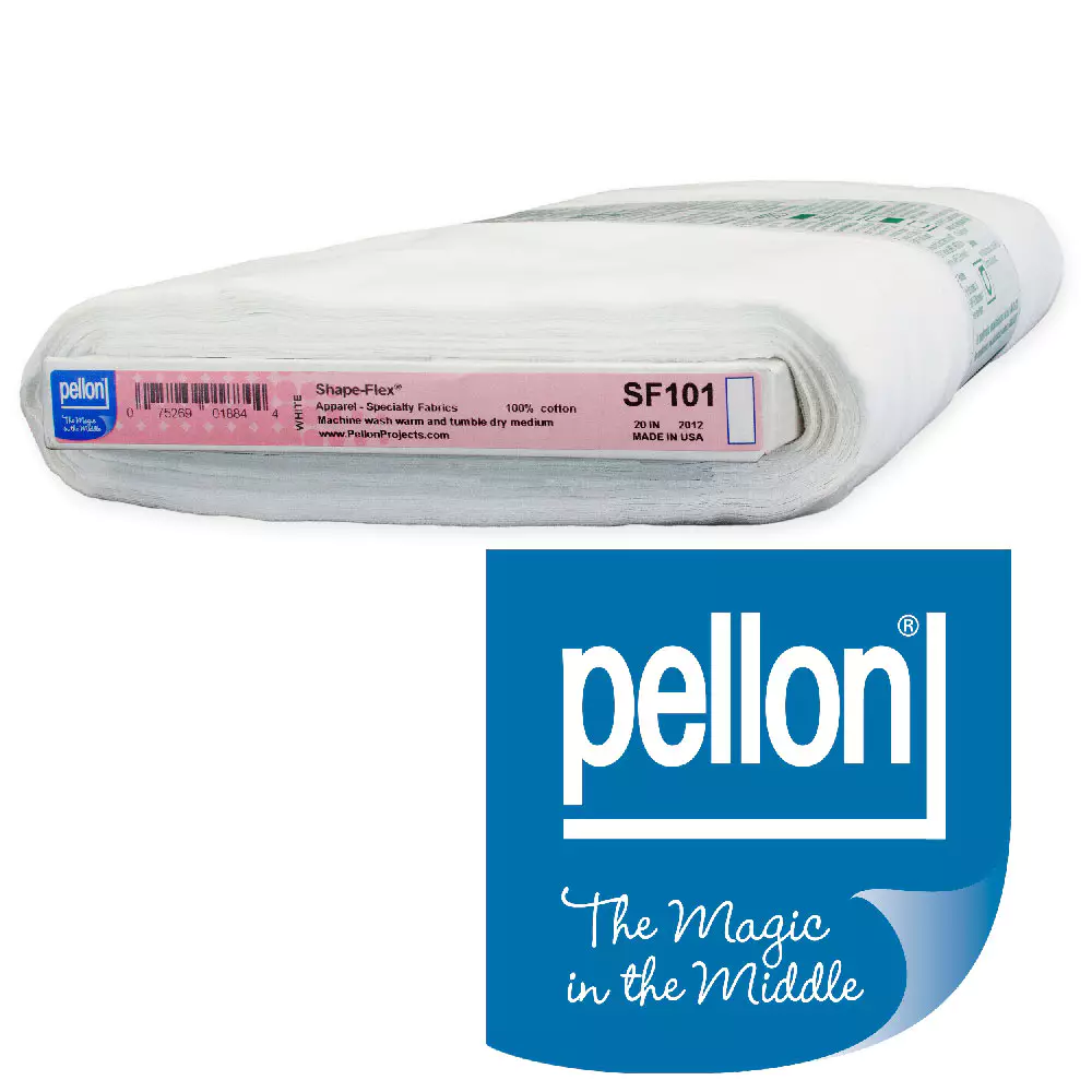 Pellon Stabilizer/Interfacing, SF101 Shape-Flex Fusible