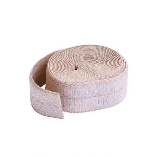 byAnnie Fold-Over Elastic, 20mm x 2 yards (1.8 metres), Natural