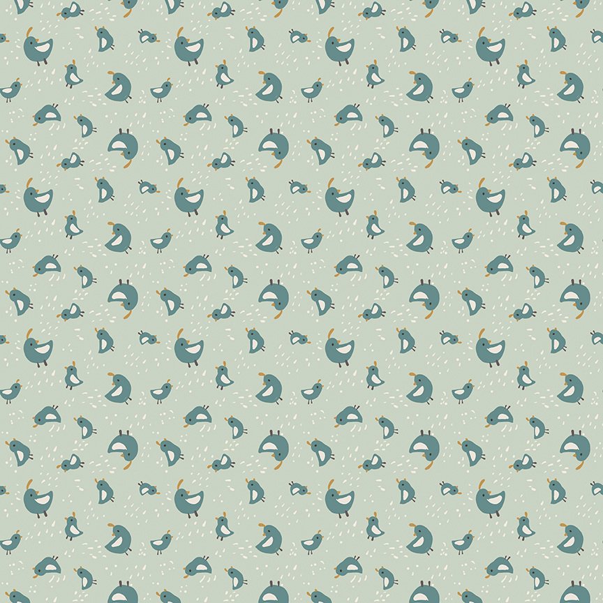 Elmer & Eloise , Quail Tea Green