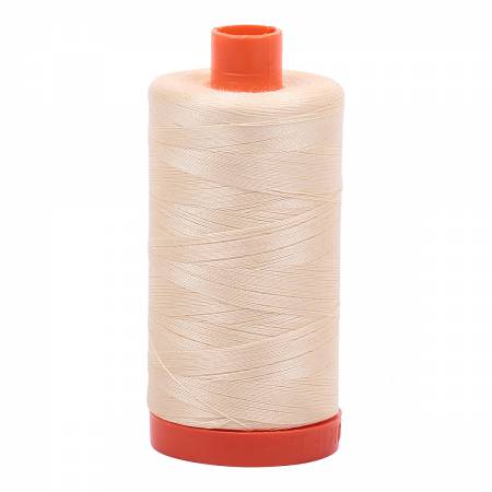 Aurifil 50 wt, 1422 yards, Butter - 2123