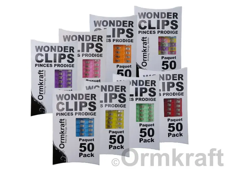 Wonder Clips by Ormkraft, 50 pc.