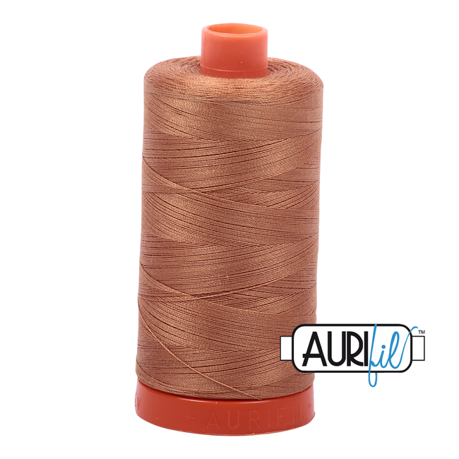 Aurifil 50 wt, 1422 yards, Light Cinnamon - 2335
