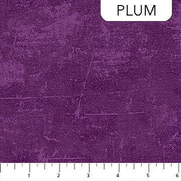 Canvas (quilting cotton) by Northcott, Plum