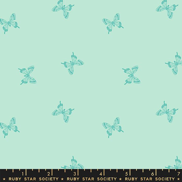Backyard by Sarah Watts, Tiny Butterflies Mint