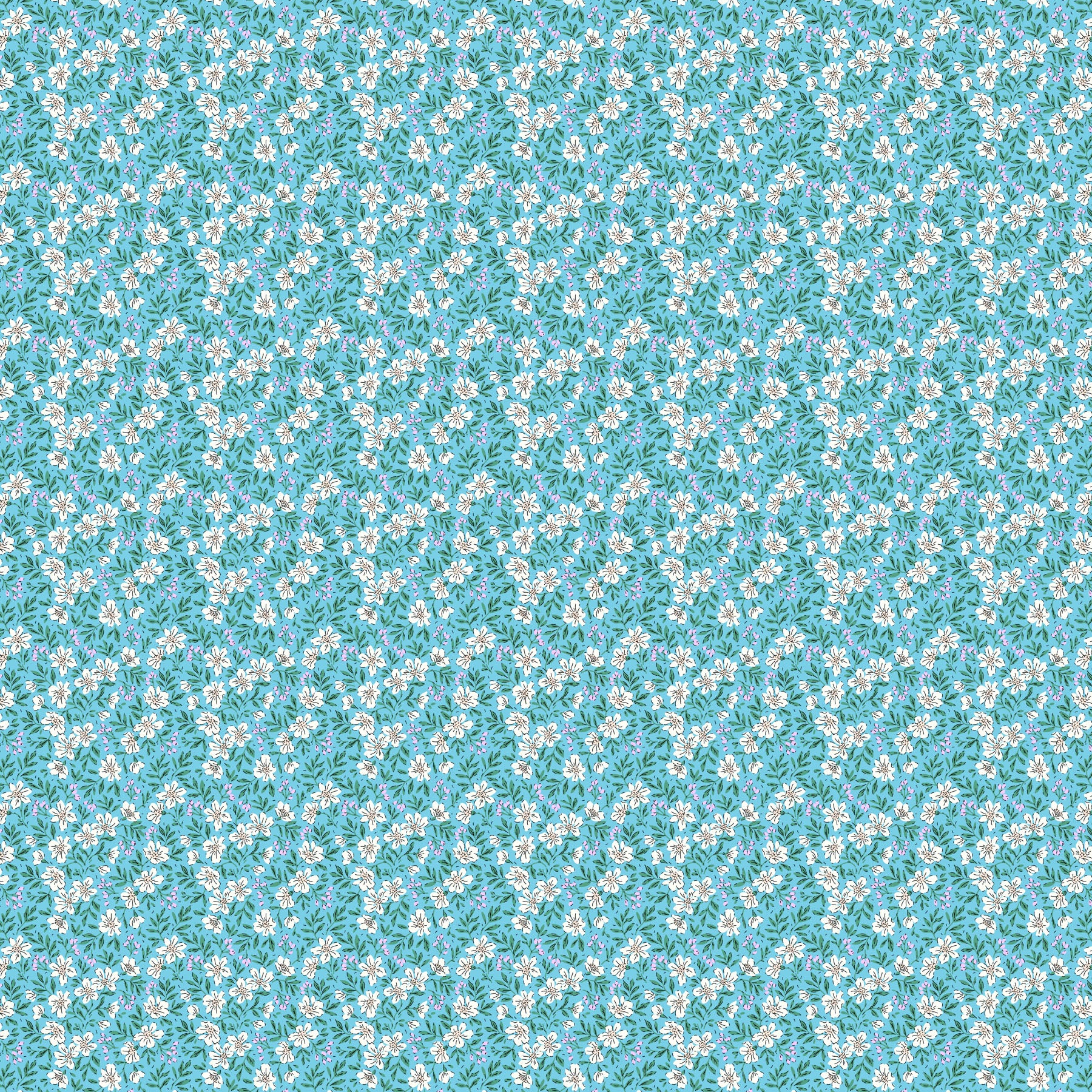 Pocket Posies by Figo Studio, Blossoms, Blue