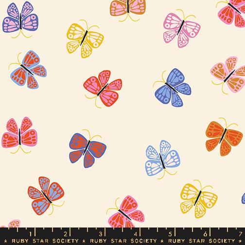 Ooh Lucky Lucky by Alexia Marcelle Abegg, Butterfly in Natural