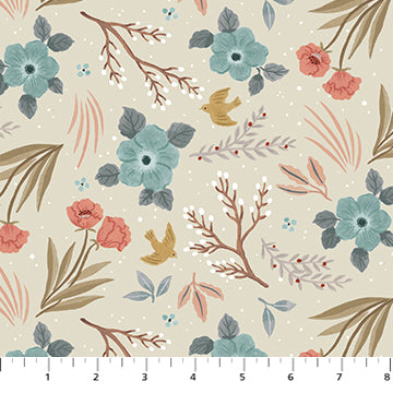 Paws & Play - Large Floral Cream