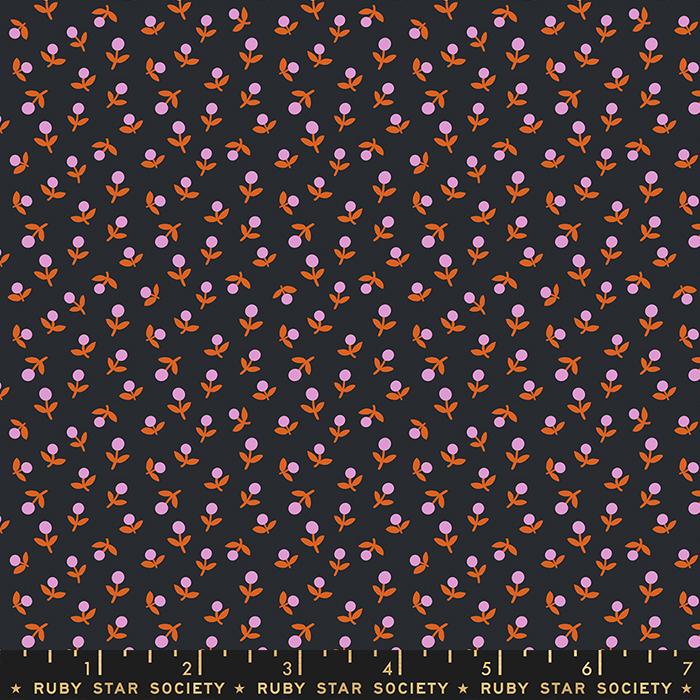 Meadow Star by Alexia Marcelle Abegg, Sprout 30s, Soft Black (RS4103 15)