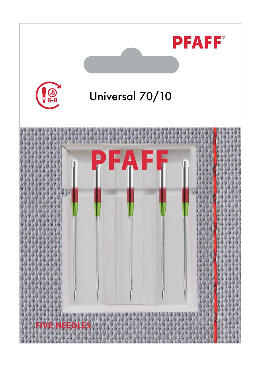 PFAFF Universal Needles, size 70/10 - 5 pk