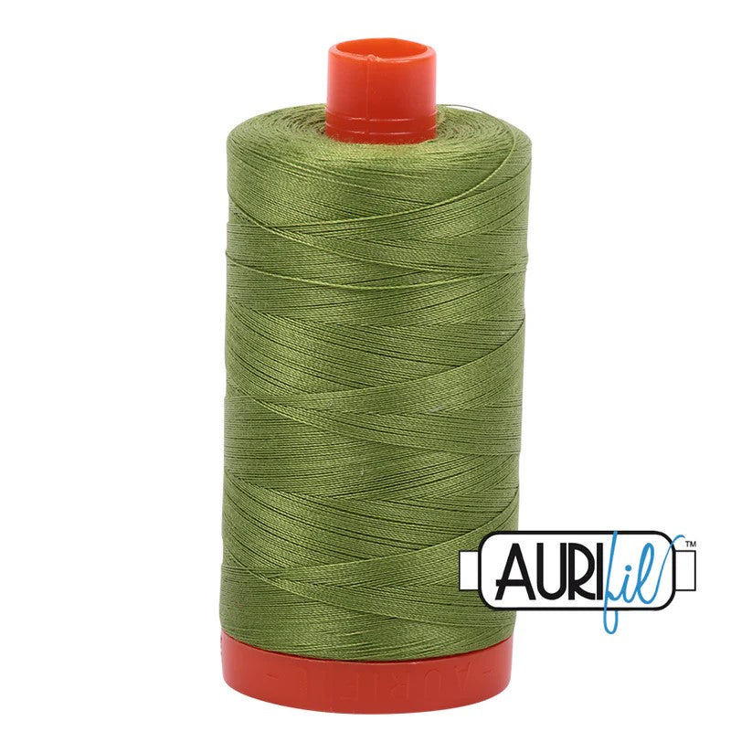 Aurifil 50 wt, 1422 yards, Fern Green - 2888