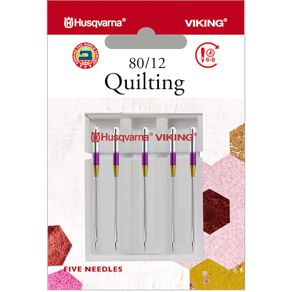 HV Quilting Ndle. sz, 80/12 5PK