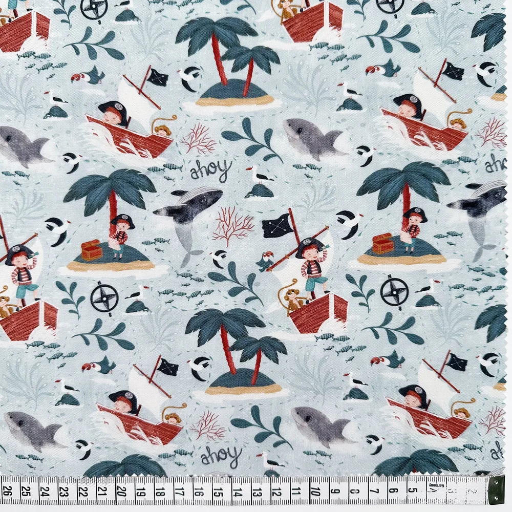A Pirate's Adventure by Mel Armstrong for Gordon Fabrics, 1