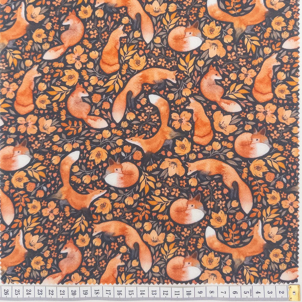 In the Forest, Foxes on brown