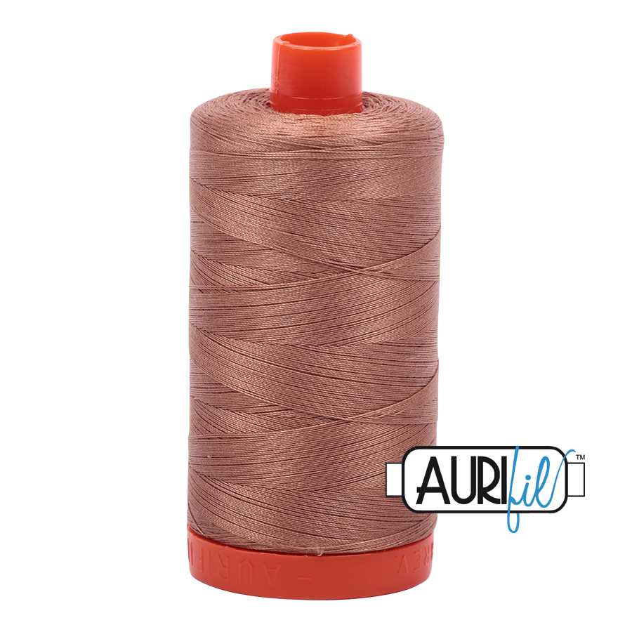 Aurifil 50 wt, 1422 yards, Cafe Au Lait - 2340
