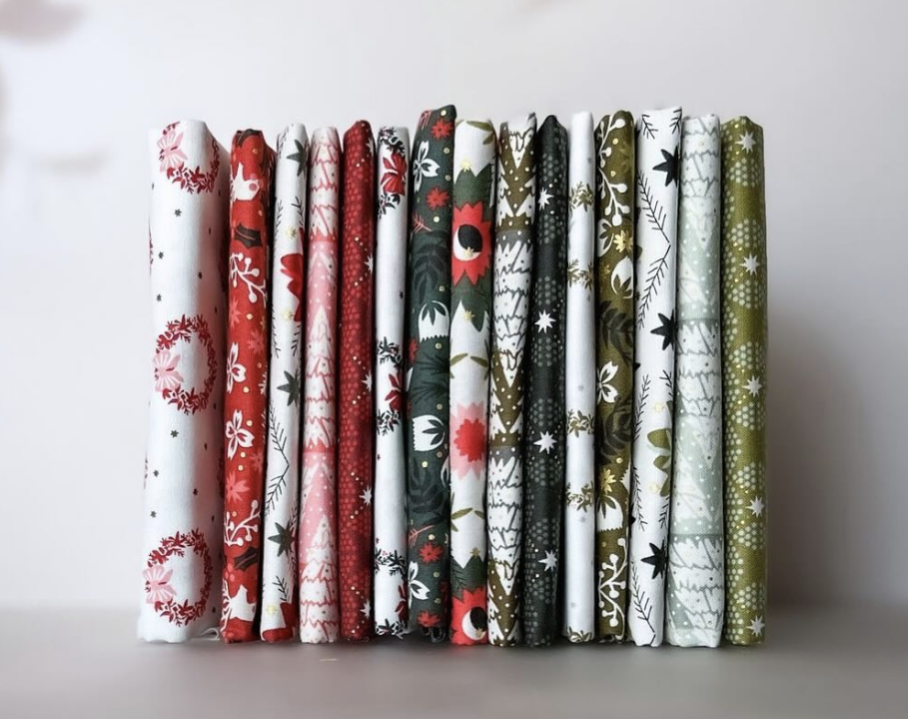 Tinsel on the Trail by Ash Cascade, Charm Pack