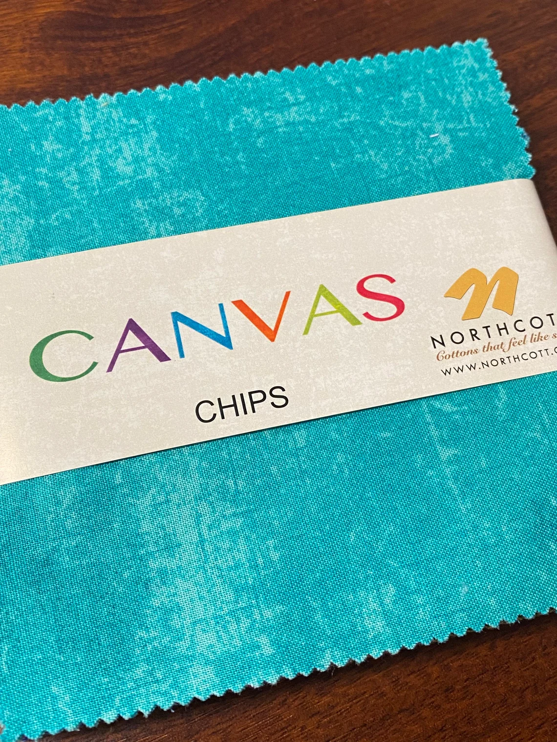 Canvas by Northcott (quilting cotton) Charm Pack, 5x5" squares