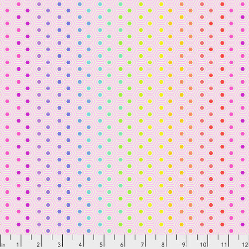 Tula Pink - Hexy Rainbow, Shell