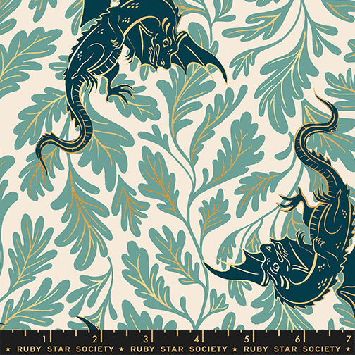 Fire Glow by Sarah Watts of Ruby Star Society, Dragon Lair, Watercress