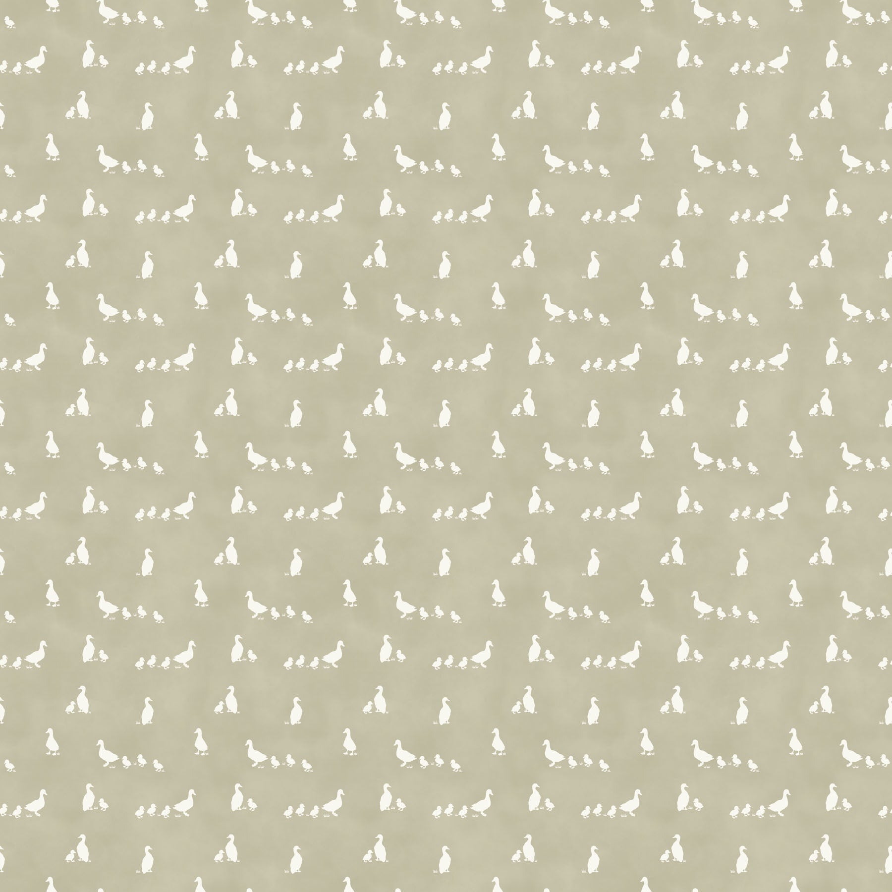 Tiny Waddles by Jessica Yon Lo for Figo, Ducklings, Green