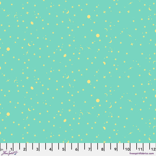 Tula Pink True Colors, Space Sprinkles, Seaglass