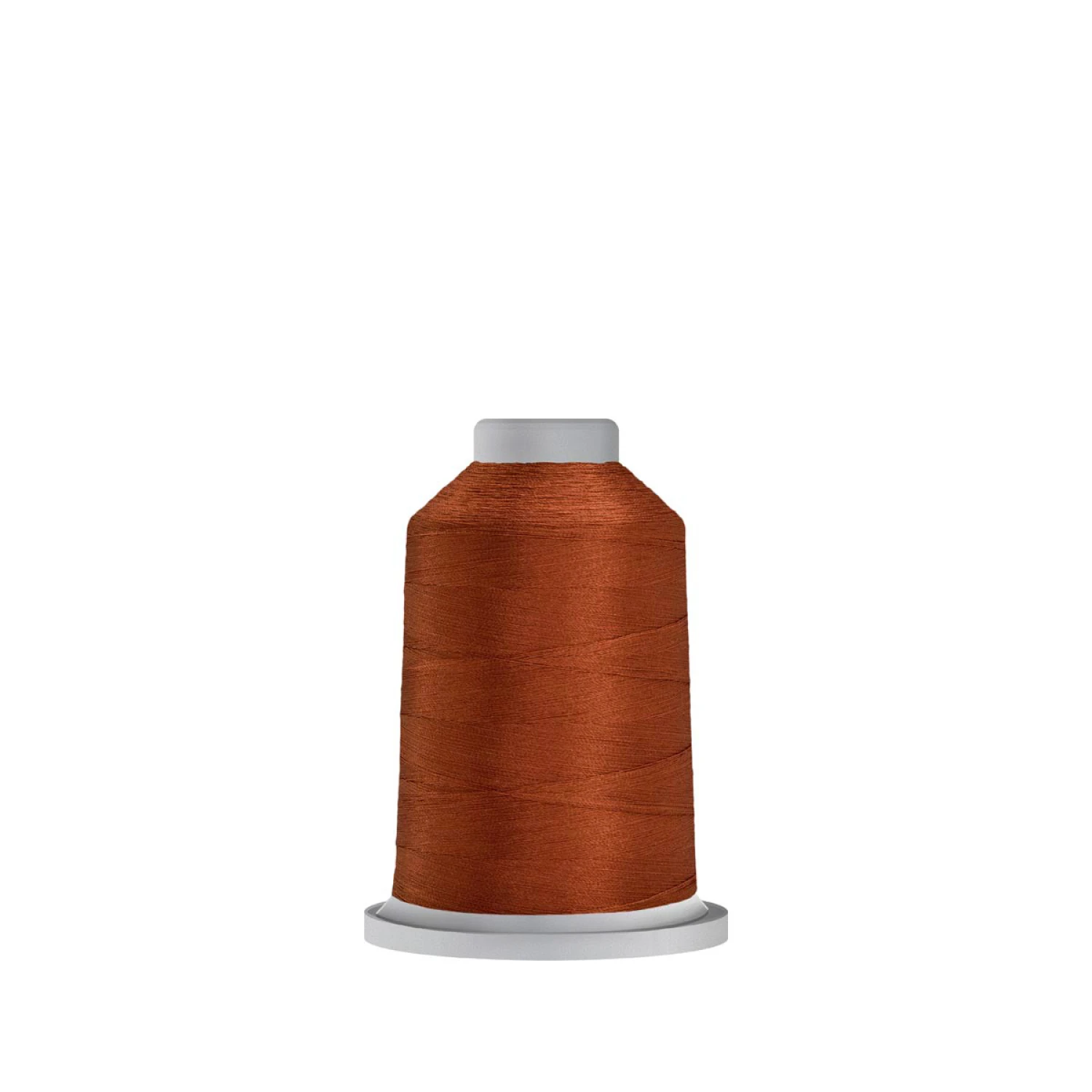 Glide 40 wt Mini King Spool 1100 yards Polyester Thread , Burnt Orange