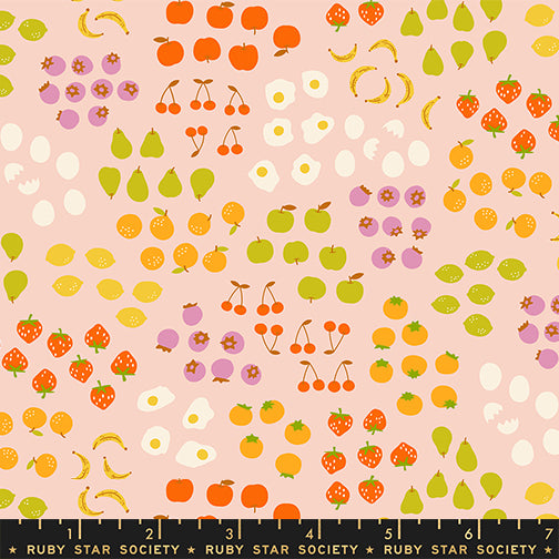 Egg and Friends by Kimberly Kight for Ruby Star Society, Froot, Vintage Pink